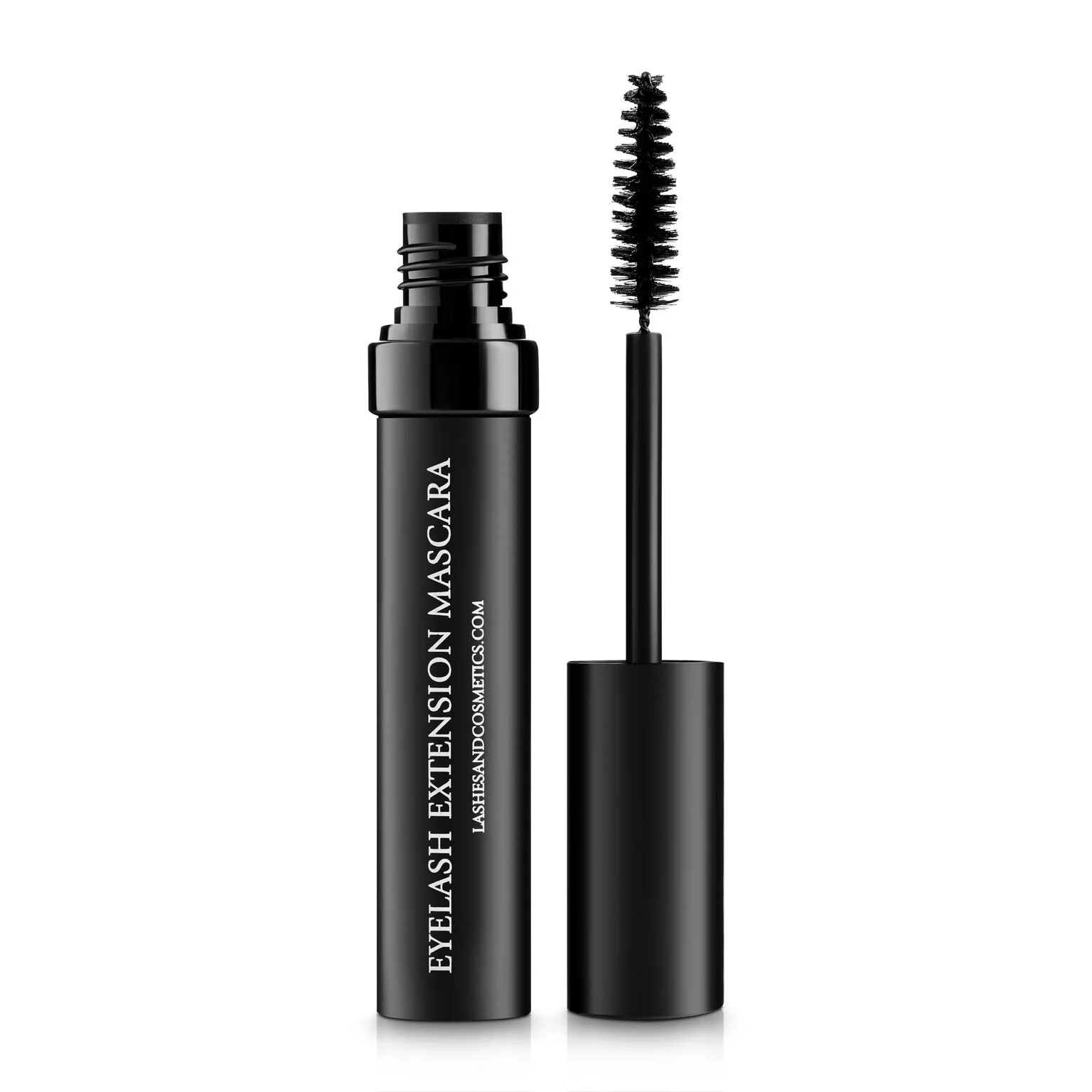 Powerful KC Republic Oil Mascara for Lash Extensions - Safe for False Lashes Water-Resistant Clump- Sensitive Eyes Contact Lens Friendly Black Fine Crafted