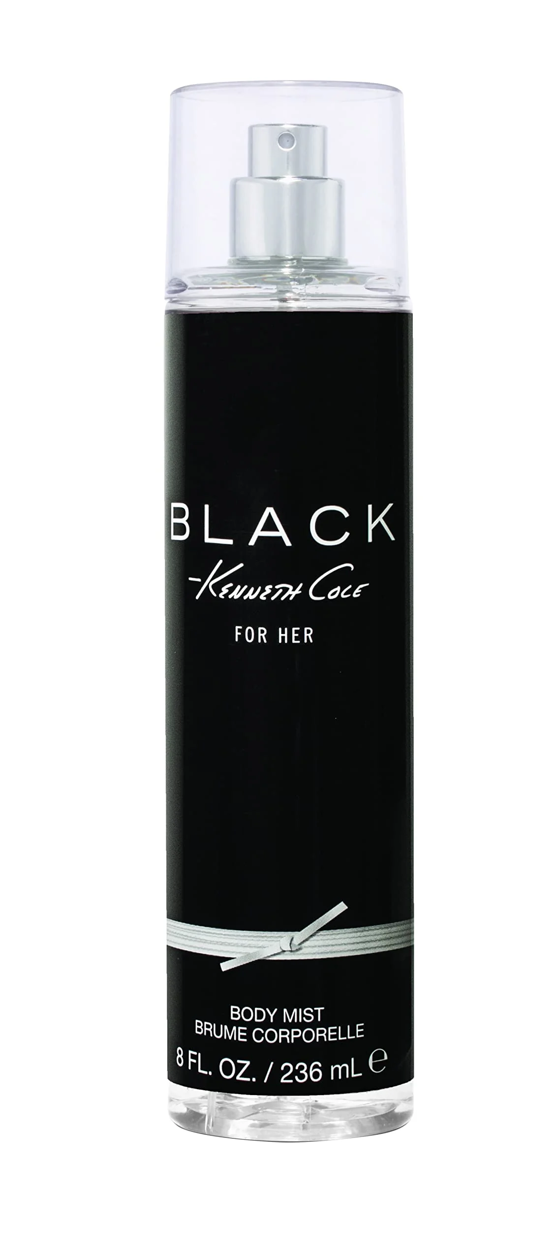 Safe Kenneth Cole Black For Her Body Spray Mist for Women Notes of Florals Citrus Sandalwood and Musk Feminine Scent Everyday Wear Fragrance 8 Fl Oz Trusted