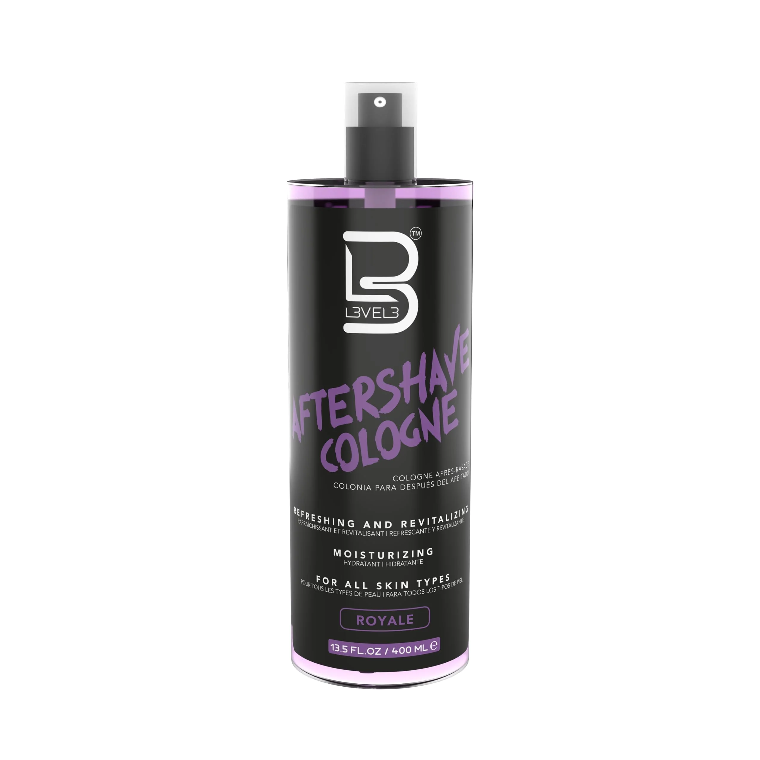 Lightweight L3 Level 3 After Shave Spray Cologne - Softens Skin - Refreshes and Relieves Face and Skin - Moisturizing Formula Level Three After Shaving Green