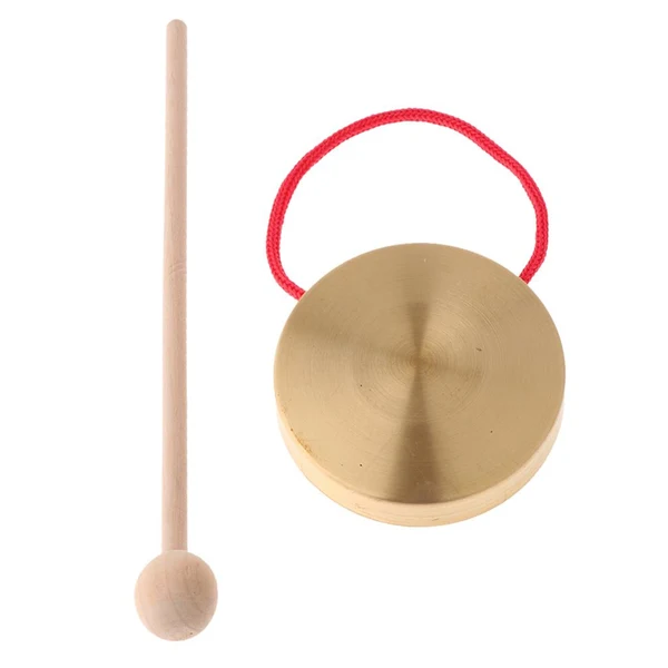 Carefully Designed Max Maxb Metal Gong Chinese Traditional Musical Instrument Cymbal Educational Toy First-Class