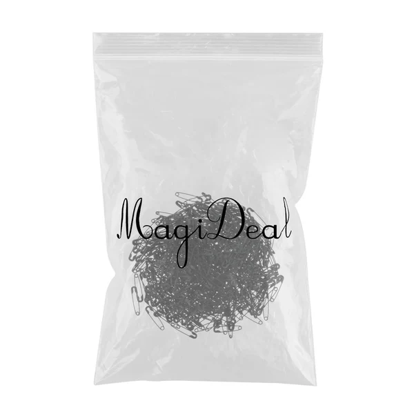 Specialty Max Maxb Glossy Metal Needle Safety Pins Nickle Plated 500PCS 18mm Black Outstanding