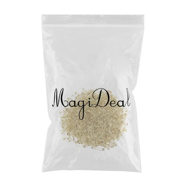 Casual Max Maxb Glossy Metal Needle Safety Pins Nickle Plated 1000PCS 22mm Gold Quality