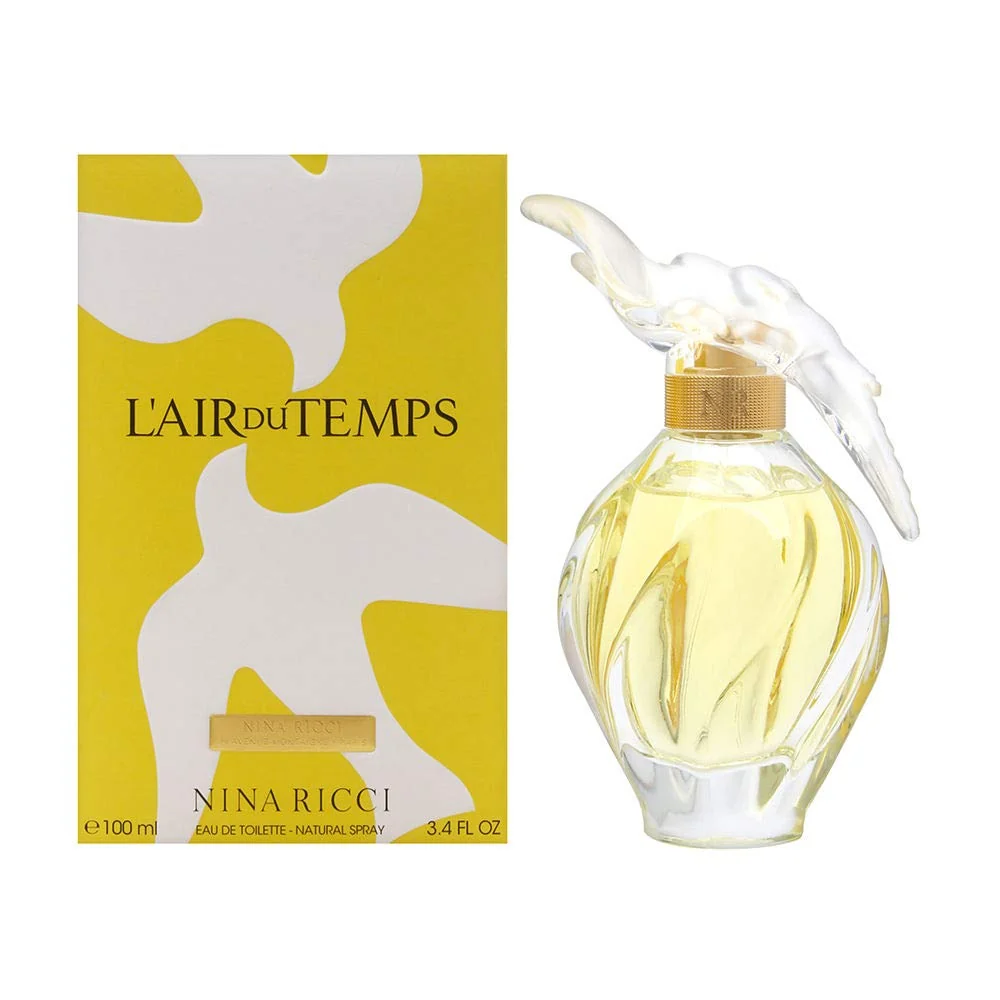 Easy-to-Use L'air du Temps by Nina Ricci for Women 3.4 oz Eau de Toilette Spray Expertly Made