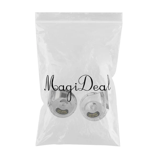 Relaxed Max Maxb 2 Pieces 12V Car Snail Horns Motorcycle High Tone Horn Silver Authentic