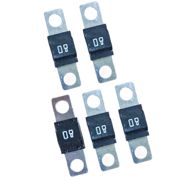 Flexible Max Maxb Flat Metal Fuse Slow Bolt Fuses Car Audio Power High Current Fuses 32V 80A Outstanding