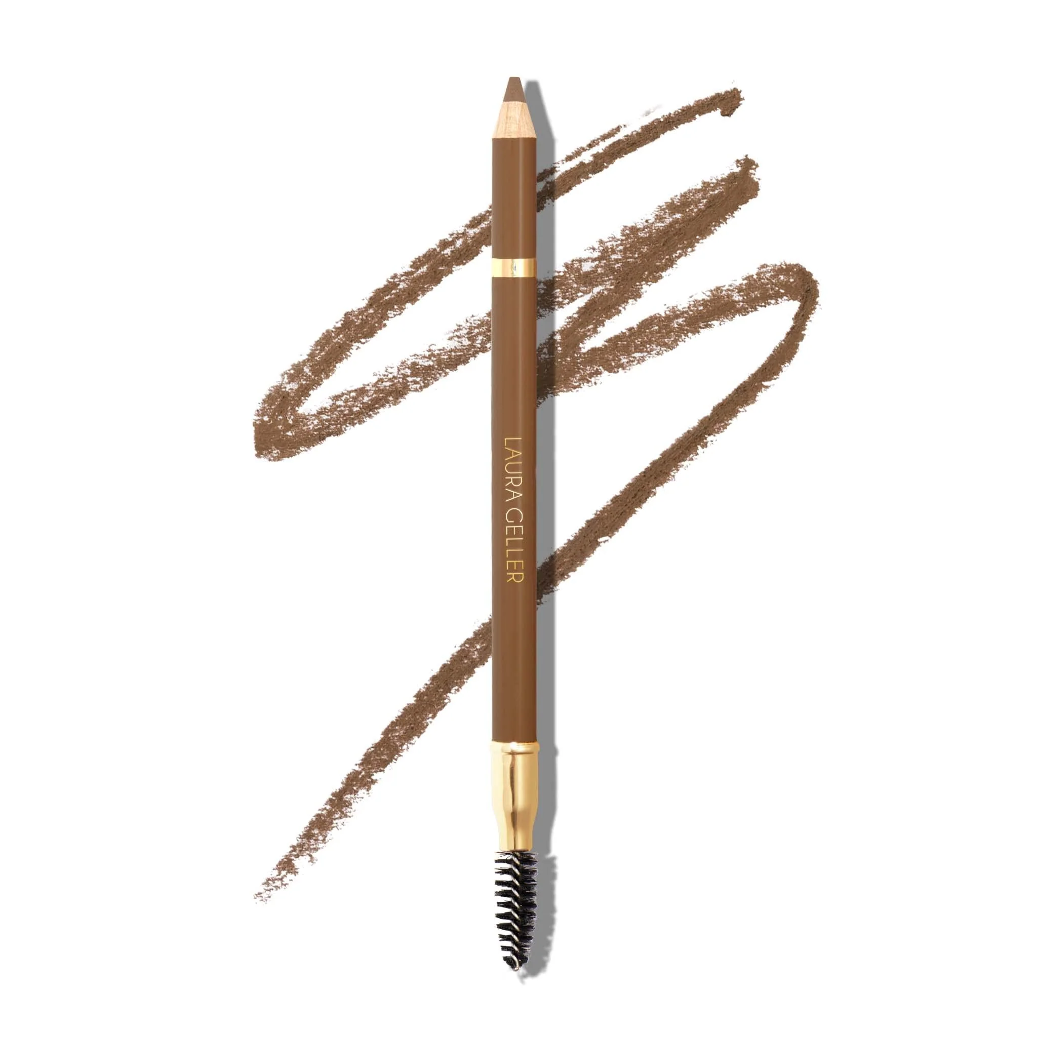Fashionable LAURA GELLER NEW YORK Bravo Brows Soft Pencil Brush Medium Brown Elegant