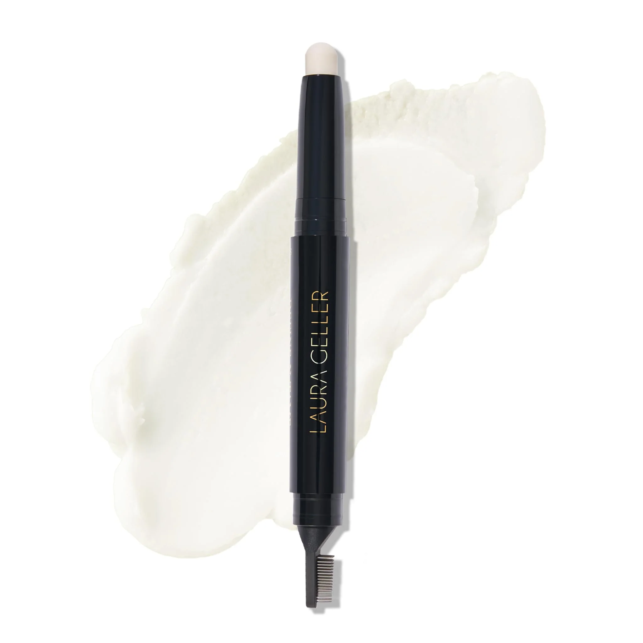 Original LAURA GELLER NEW YORK Define-n-Tame Brow Lifting Stick - Laminated Full Brows - Brow Wax 01 Clear 1 Count Clean