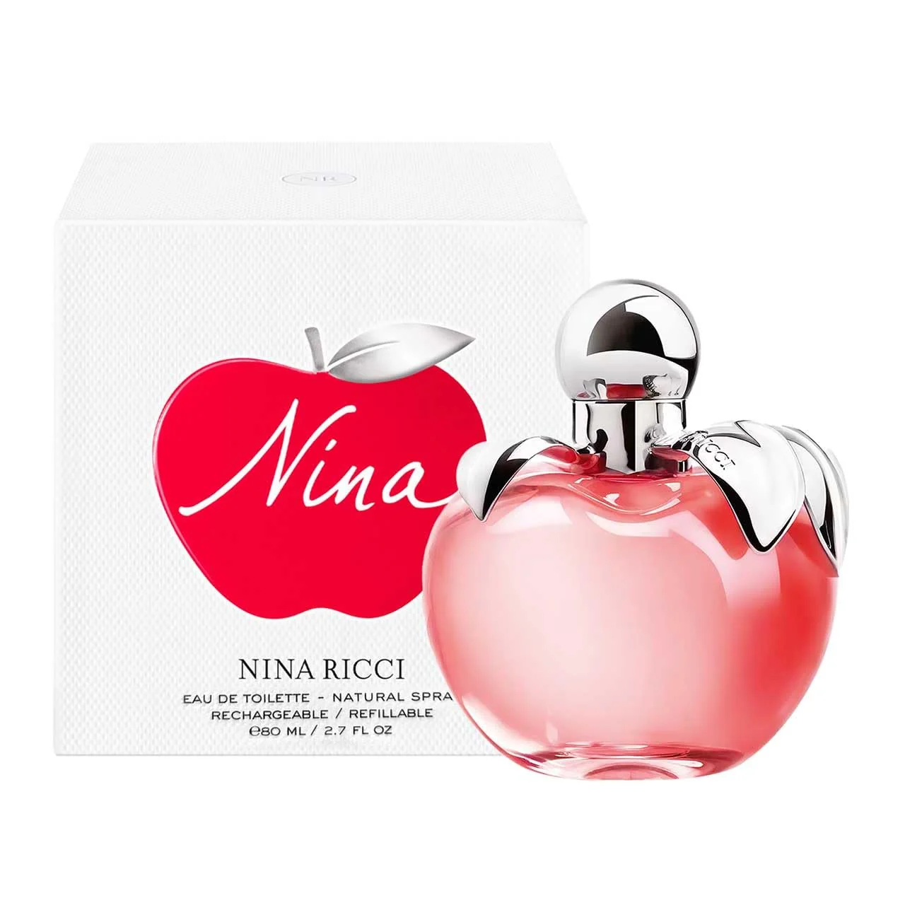 High-Quality Nina By Nina Ricci For Women - Indulgent Designer Perfume For Her - Floral Fruity Scented Eau De Toilette Spray Infused With Apple Amalfi Lemon Superior