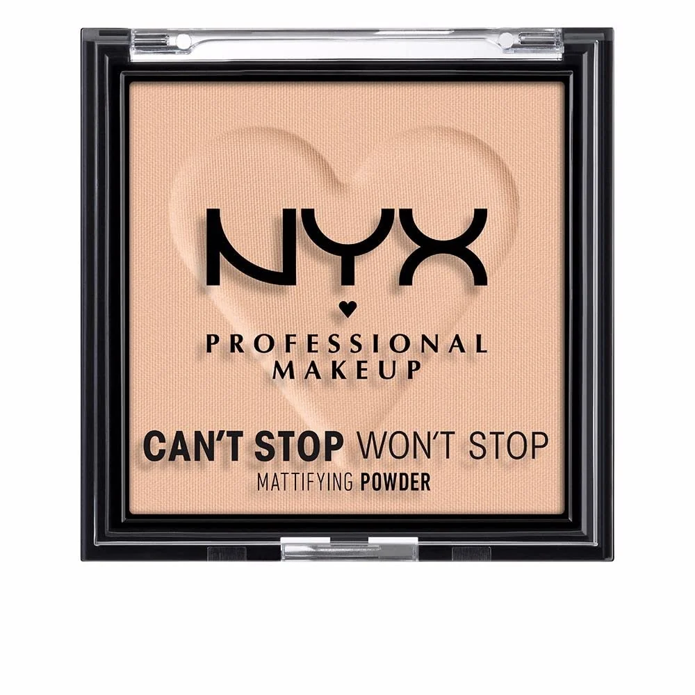 Optimized NYX PROFESSIONAL MAKEUP Can't Stop Won't Stop Mattifying Pressed Powder - Light Medium Durable