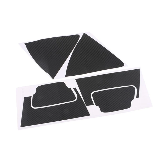 Reusable Max Maxb 6pcs Car Door Handle Sticker Paster Trim For Honda Vezel HRV 2016 2017 Black Exclusive