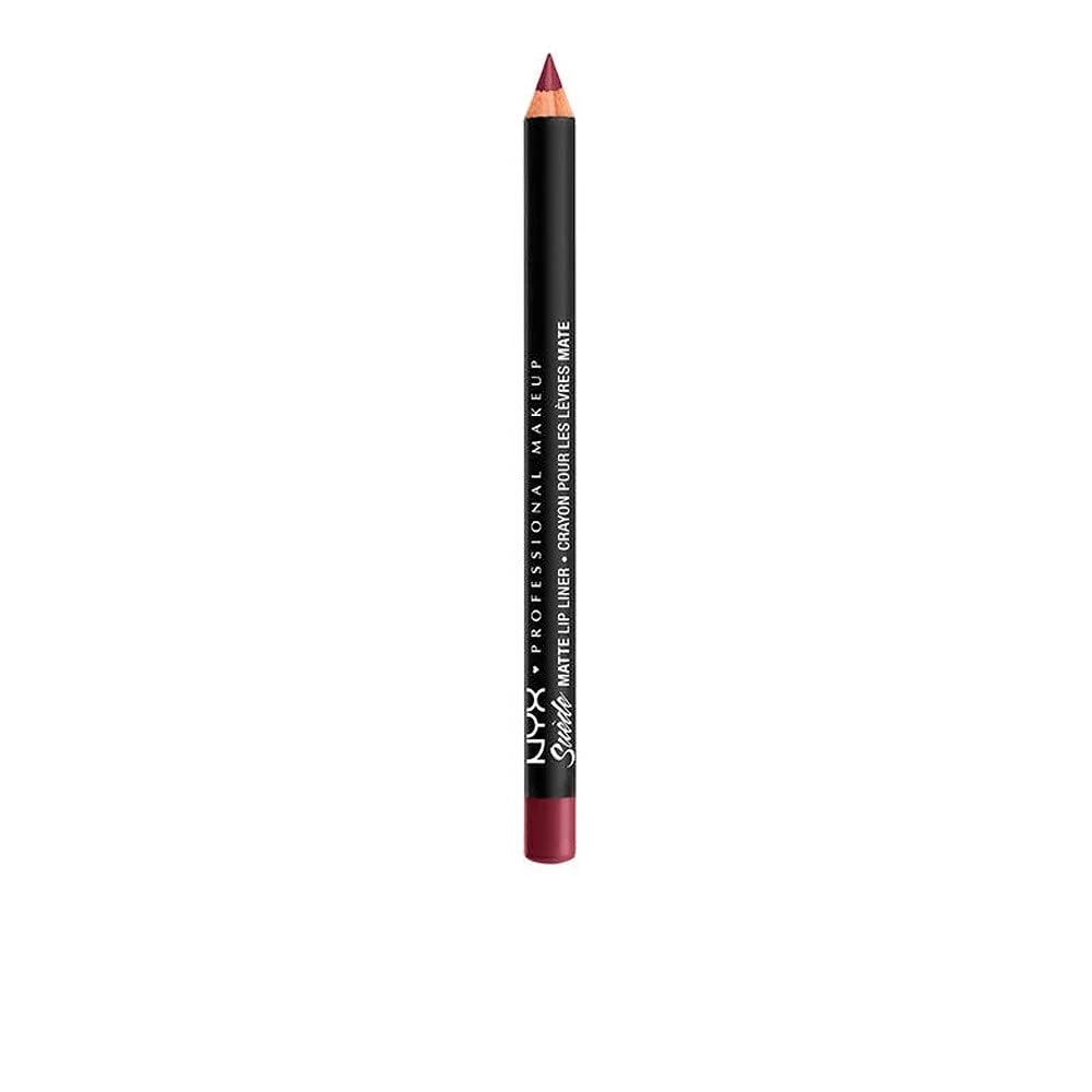Sustainable NYX PROFESSIONAL MAKEUP Suede Matte Lip Liner Vegan Formula - Copenhagen Matte Rich Plum Efficient