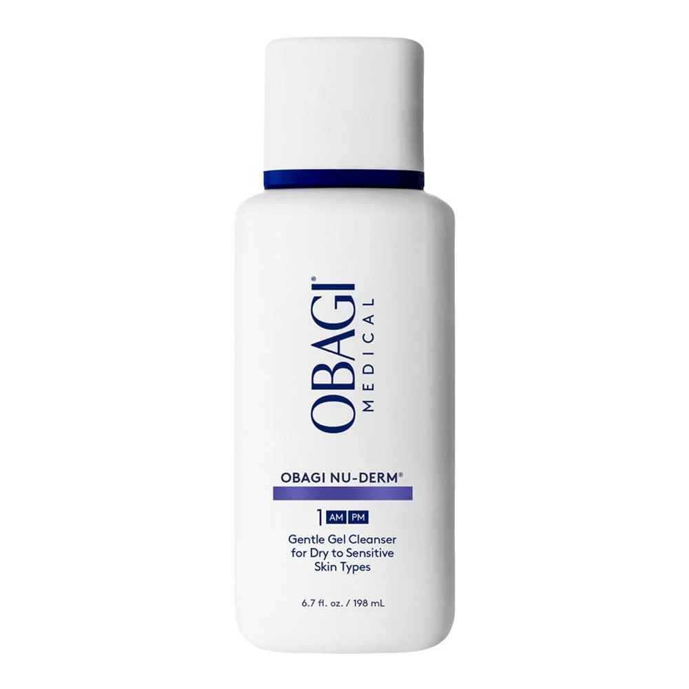 User-Friendly Obagi Nu-Derm Gentle Cleanser - Daily Facial Wash Gently Removes Dirt Oil Makeup Impurities - Skincare Cleanser for Normal Dry Sensitive Skin Casual