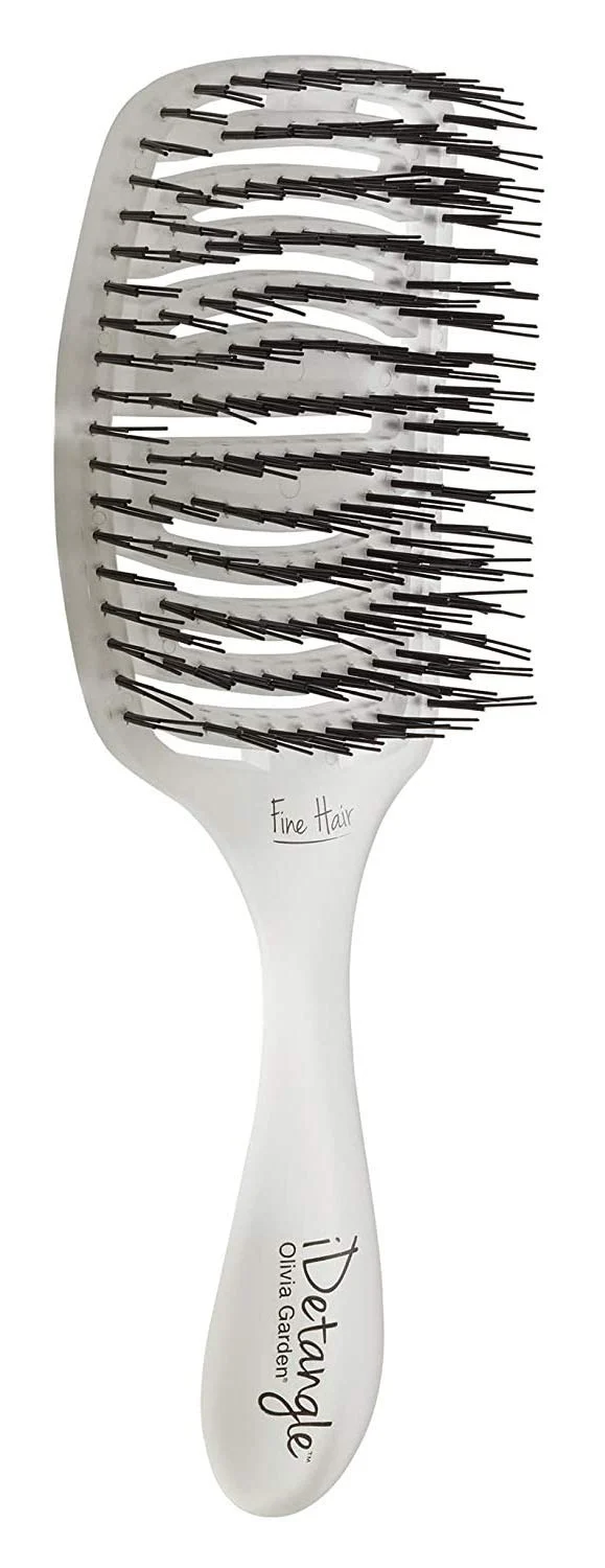 Minimalist Olivia Garden iDetangle Brush for Wet and Dry Hair - Detangler Brush for Women and Men - Adjusts Tension by Hair Type - For Curly Wavy or Straight Luxury