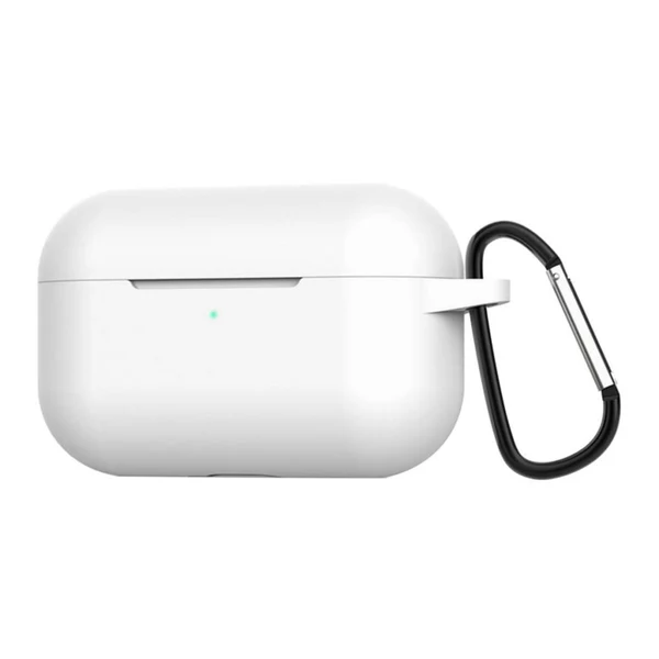 Fast Max Maxb Silicone Protective Case Cover For AirPods Pro Earphone White Sophisticated