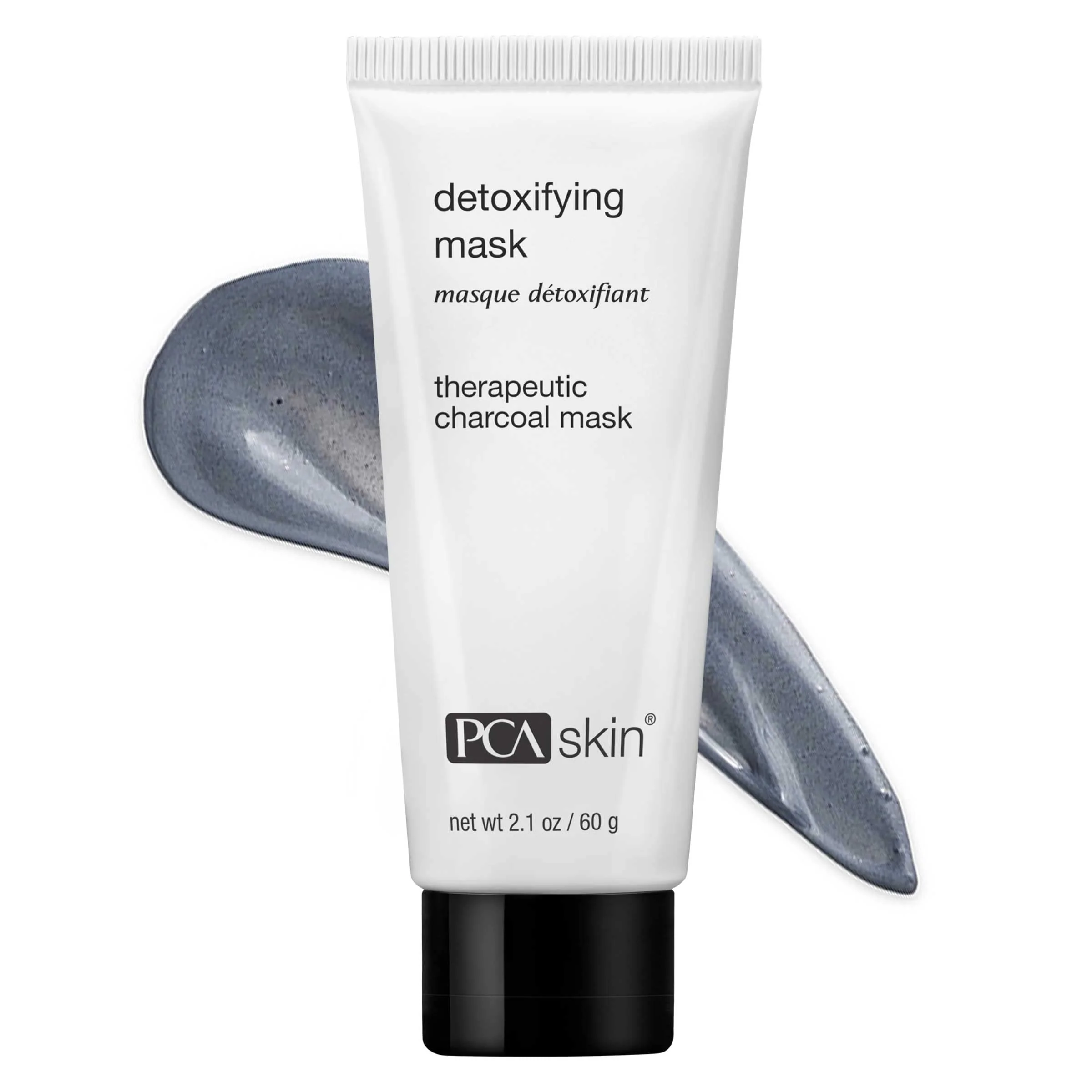 Enhanced PCA SKIN Detoxifying Skin Care Face Mask - Charcoal Clay Skincare Facial Treatment for Minimizing Pores Blackheads 2.1 oz Minimalist