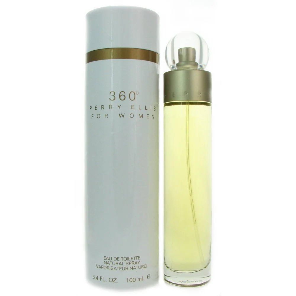 Durable Perry Ellis 360 for Women Eau De Toilette Spray 3.4 Fl Oz Pack of 1 Pure