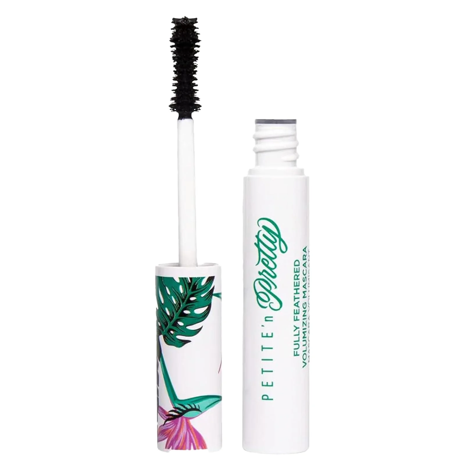 Natural Petite 'n Pretty Fully Feathered Volumizing Mascara - Non-Toxic Makeup for Kids Tweens and Teens - Adds Instant Thickness and Definition Prestigious