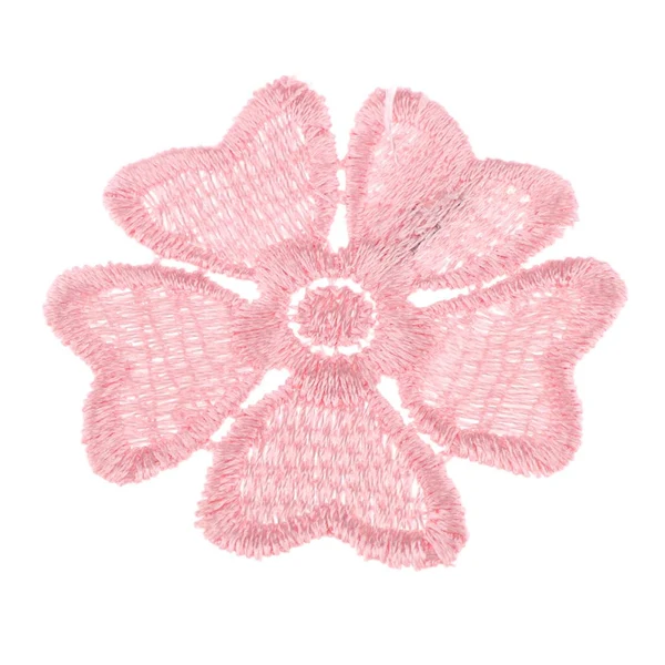 Practical Max Maxb 5Pcs Embroidery Flower Sew On Patch Badge Clothes Fabric Applique Light Pink Innovative