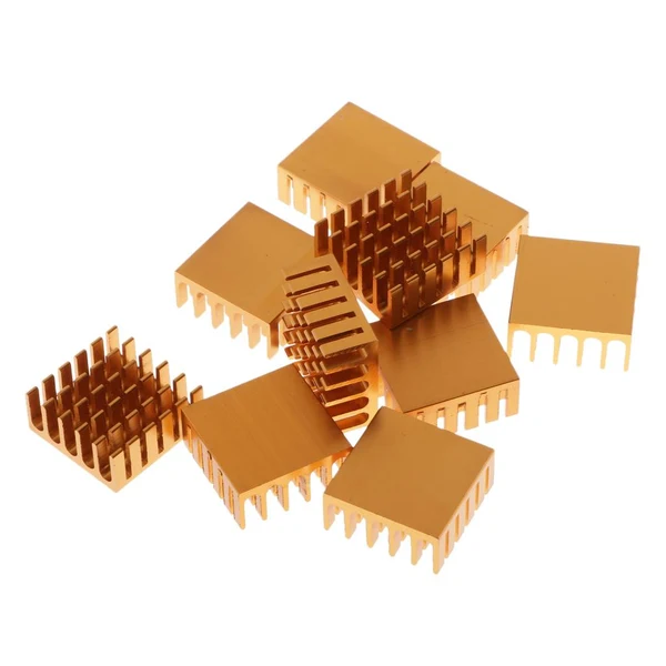 Expertly Made Max Maxb 10PCS Aluminum Heatsink Cooling Fin Heatsink Cooler 22x22x10mm Aluminum Relaxed