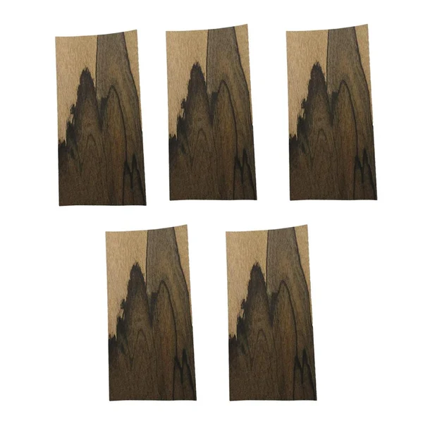 Top-Quality Max Maxb 5 Pieces Guitar Head Veneer Blank Material Head Veneer Shell for Luthier DIY Natural
