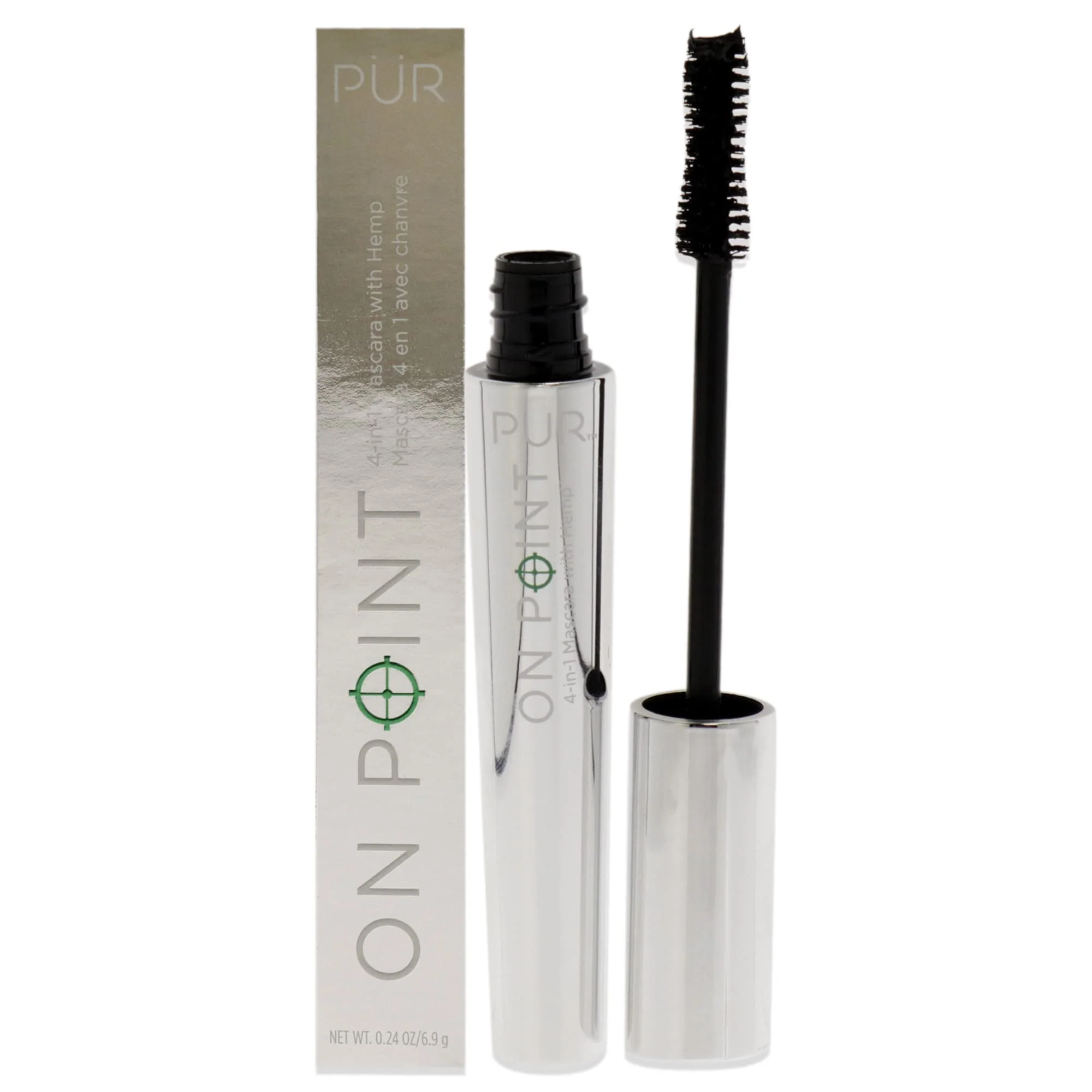 Environmentally Friendly PÜR MINERALS On Point Mascara with Hemp 1 ct. Contemporary