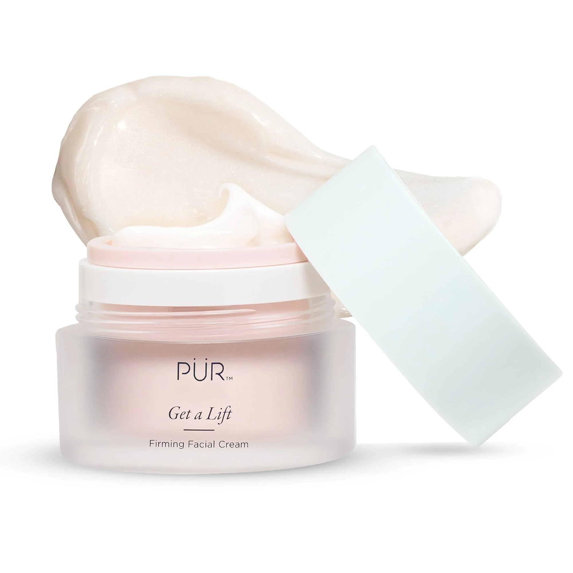 Professional PÜR MINERALS Firming Facial Cream Get a Lift by Triple-Action Lightweight Moisturizer for Face Neck Tightens Sagging Skin Restores Firmness Durable