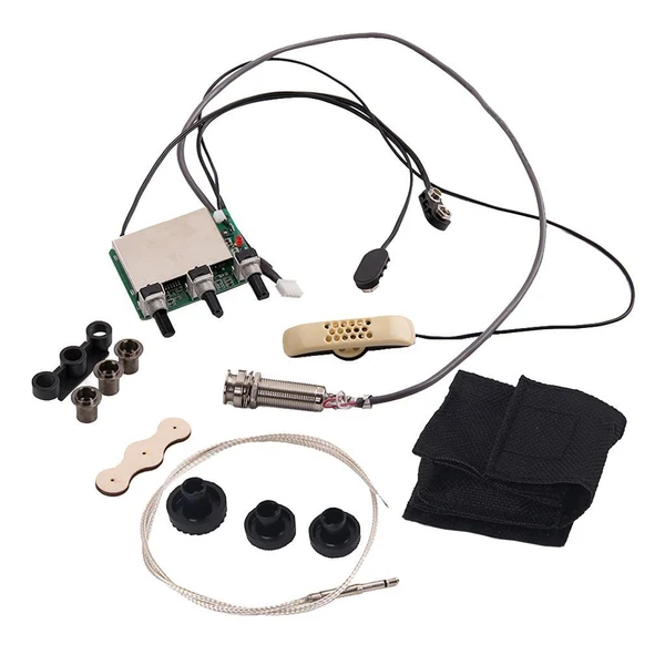 Fast Max Maxb Guitar Pickups Active Piezo Pickup EQ Preamp System for Acoustic Guitar High-Grade