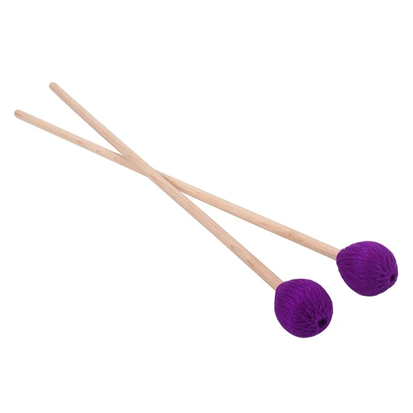 First-Class Max Maxb 1 Pair Soft Wool Head Maple Handle Drumsticks Drum Sticks Mallet