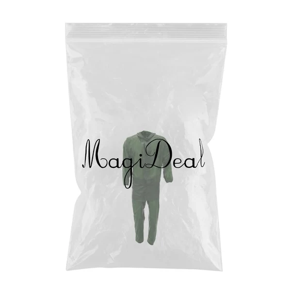 Superior Max Maxb Adults Waterproof Rain Suit Jacket Trousers Set Unisex Rain Coat Button Style Elegant