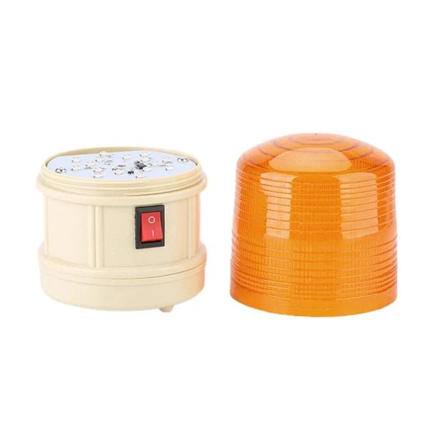 Minimalist Max Maxb 6V Emergency LED Flashing Strobe Signal Warning Light Lamp Beacon Yellow 6V Specialty