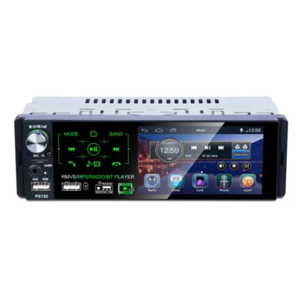 Specialty Max Maxb Bluetooth Car MP5 Player Touch HD Capacitive Screen FM Audio MP5 Player 4 LED Camera Advanced
