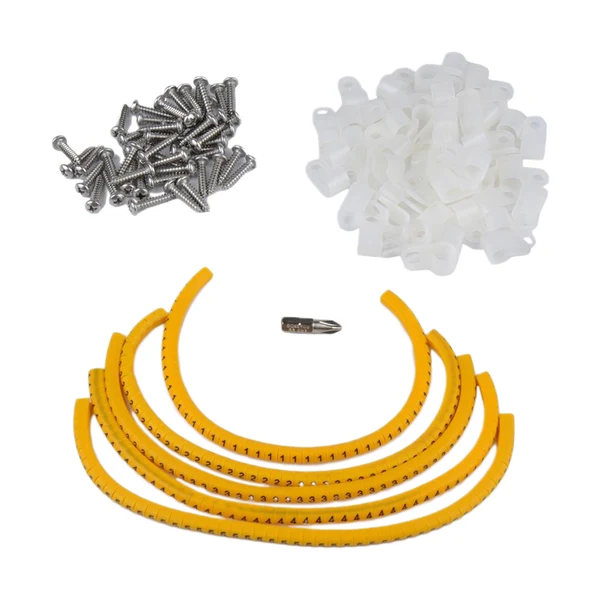 Outstanding Max Maxb 100 Pack Rope Light P-Style Mounting Clips with Compatible Stainless 0.25 inch Selected