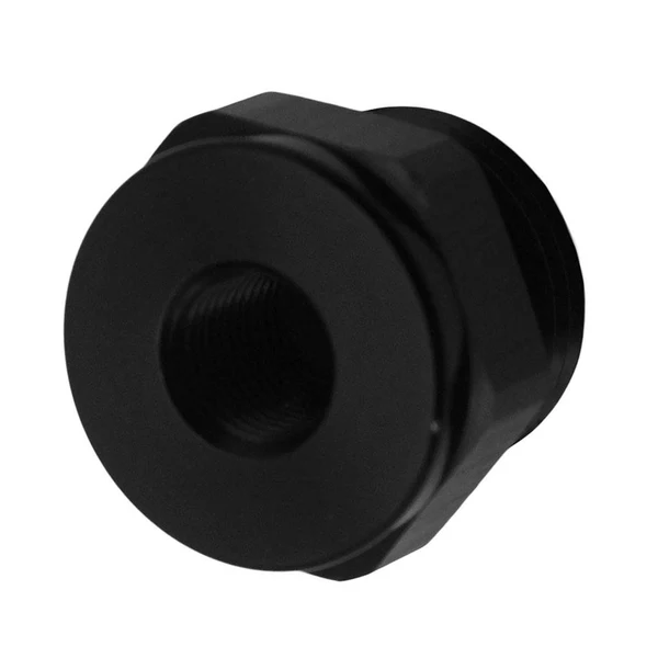 Efficient Max Maxb 1 8 NPT Female To 1 2 BSP Male Reducer Oil Pressure Gauge Adapter Black Optimized