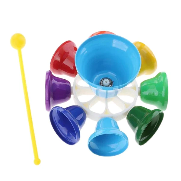 Verified Max Maxb 8 Note Diatonic Metal Bells for Music Kids Toy Chorus Wedding Family Party Modern