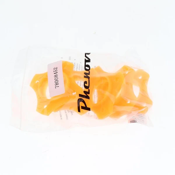 Luxury Max Maxb 5 Pieces Microphone Anti-Slip Anti-Rolling Protection Ring Roller Orange Fine