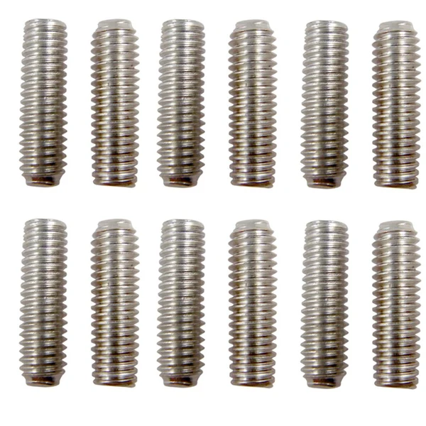 Environmentally Friendly Max Maxb 12Pieces Guitar Tremolo Bridge Saddle Locking Screws for Guitar Bass Parts Premium Material