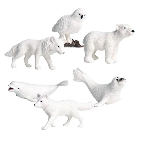 Quality Max Maxb Miniatures Polar Animal Fairy Garden Decor Figurines Toys Micro Landscape Authentic