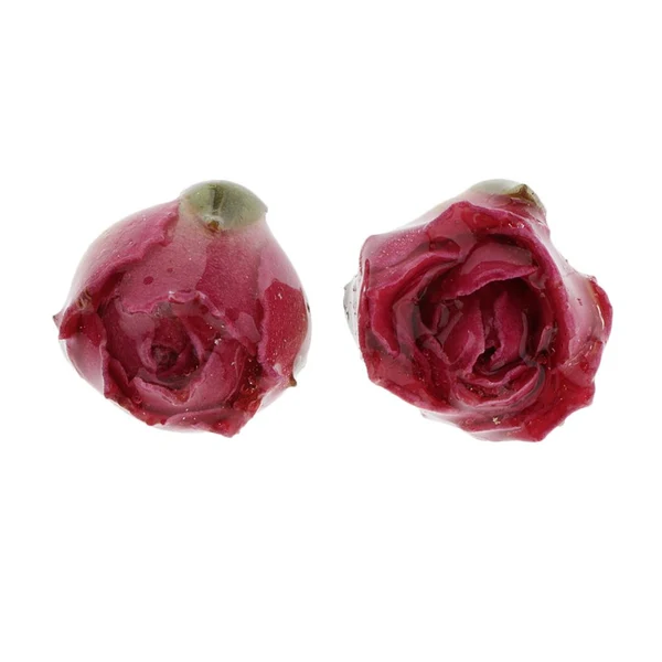 Premium Max Maxb 1 Pair Fashion Earring Flower Decor Ear Stud Pendants DIY Jewelry red Smooth