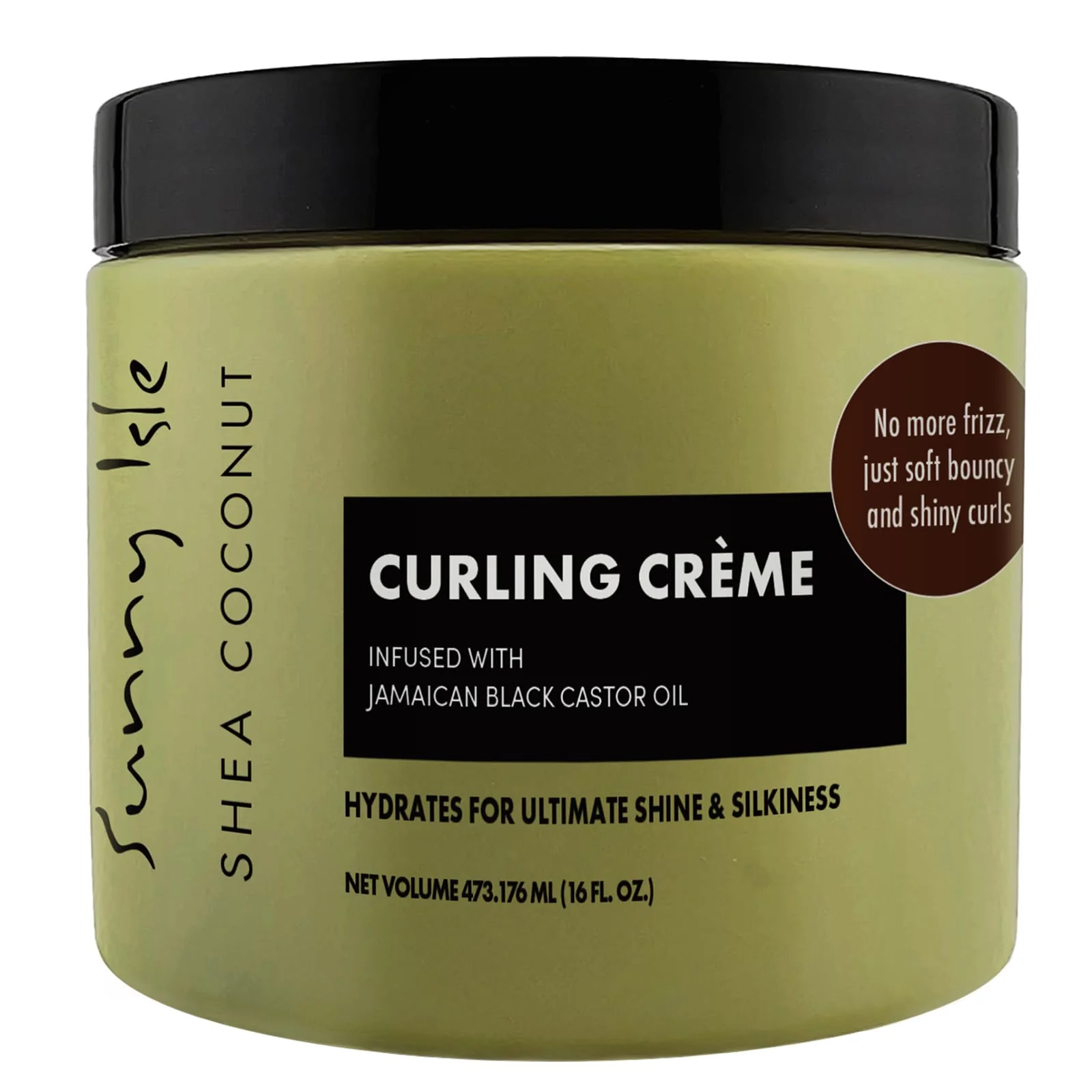 Comfortable Sunny Isle Jamaican Black Castor Oil Shea Coconut Curling Cream 16OZ Durable