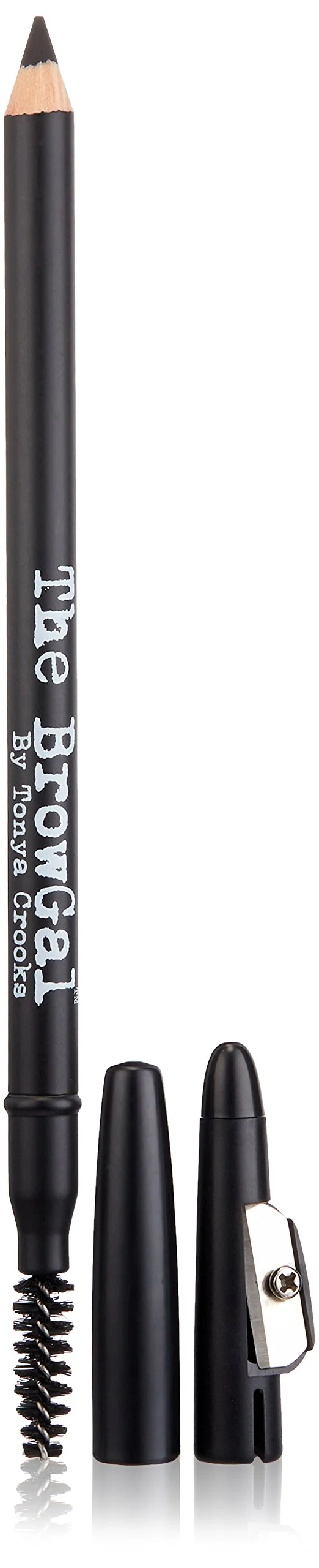 Sustainable The BrowGal Skinny Eyebrow Pencil Black 0.04 Oz Relaxed