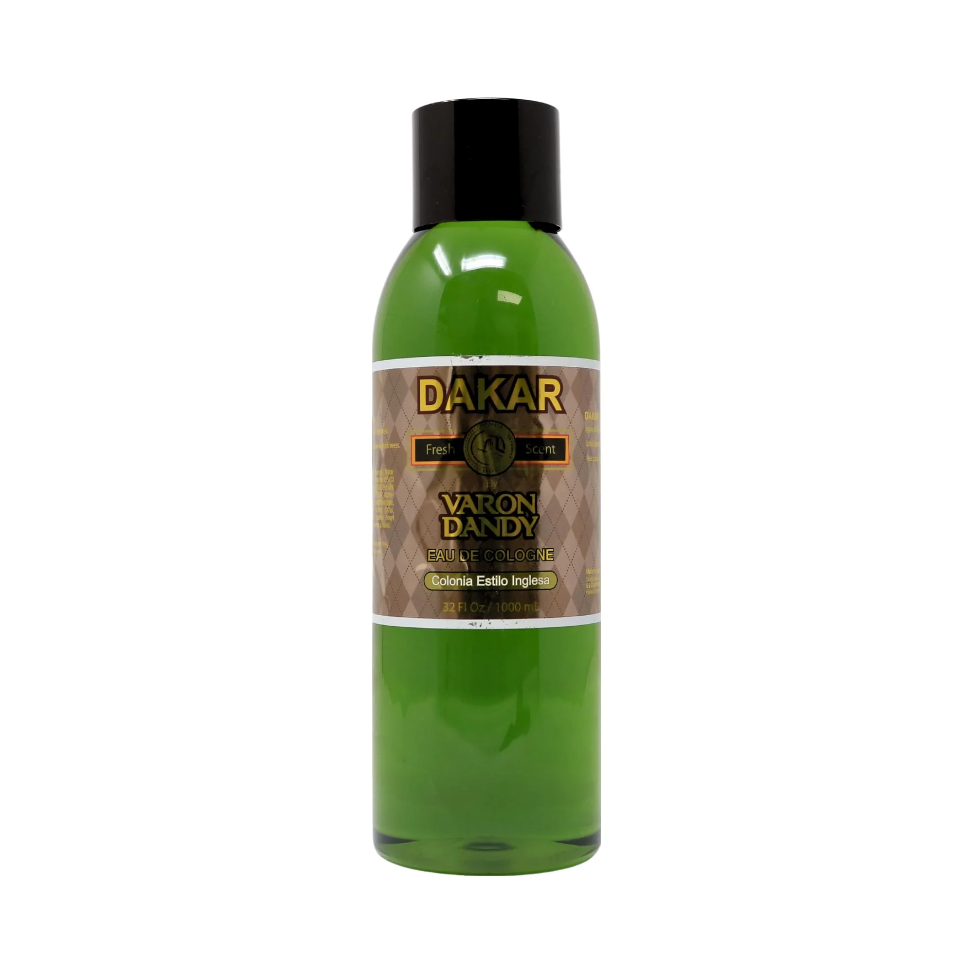 Fashionable Varon Dandy Dakar Fresh Scent English Style Cologne for Men 32 Fl Oz Fine Crafted
