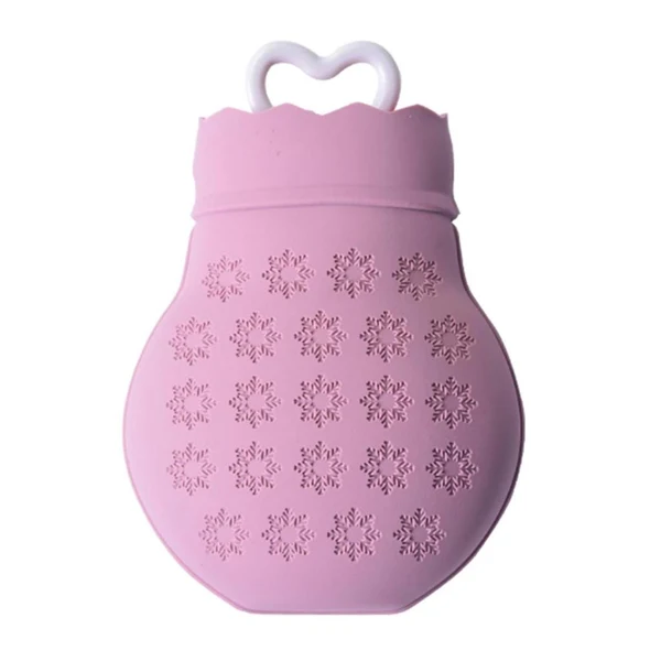 Sustainable Max Maxb Silicone Hot Water Bottle Winter Warm Relaxing Heat Cold Therapy Purple 01 Relaxed