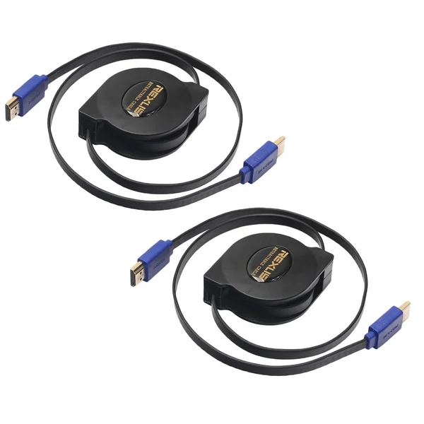 Casual Max Maxb Retractable Portable HDMI V1.4 Cable 1080P Adapter 3D Cord Wire 1m Premium Material