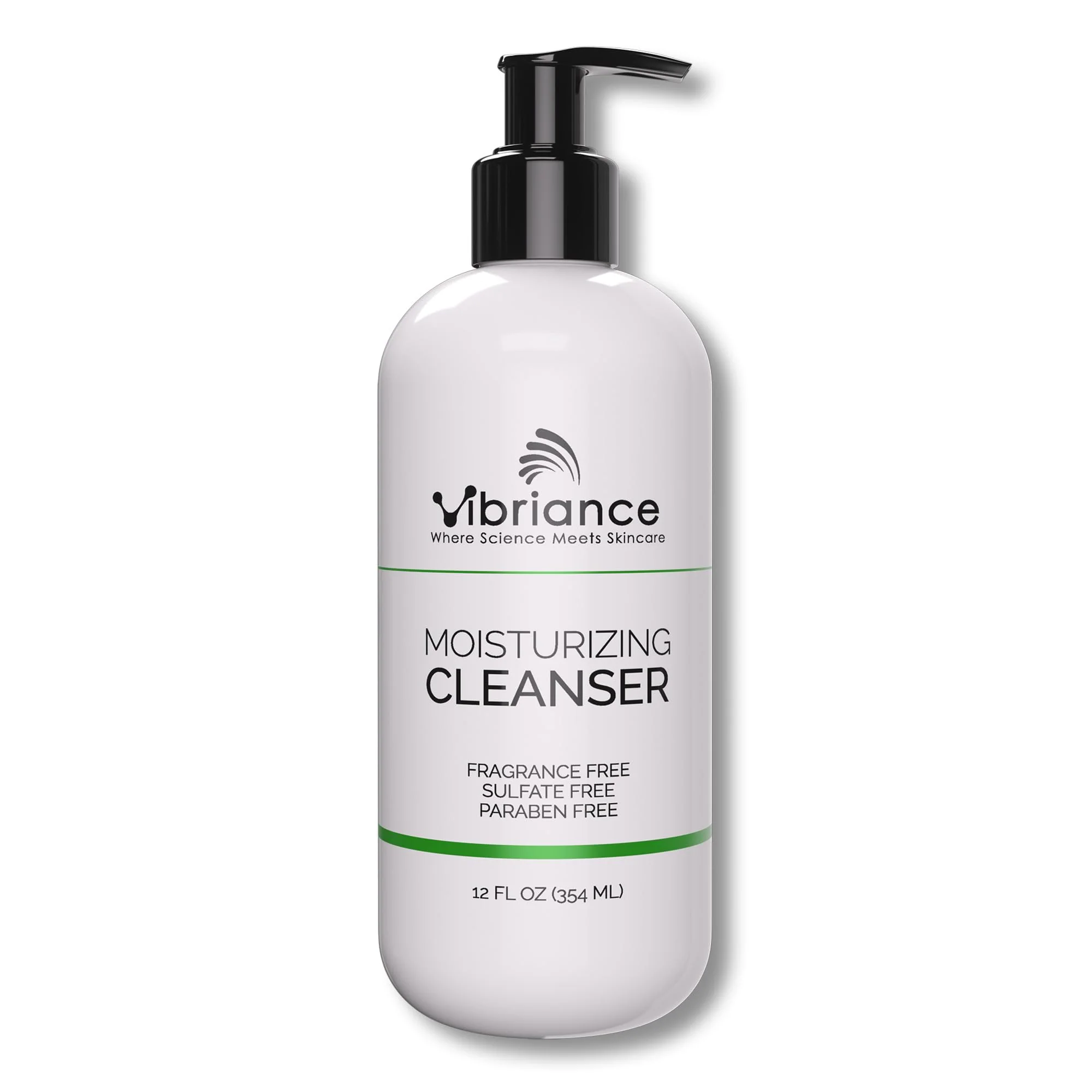 High-Grade Vibriance Moisturizing Cleanser Oil-to-Foam Face Wash with Niacinamide Shea Butter for Mature Skin - Hydrating Gentle Facial Cleanser Sensitive Dependable