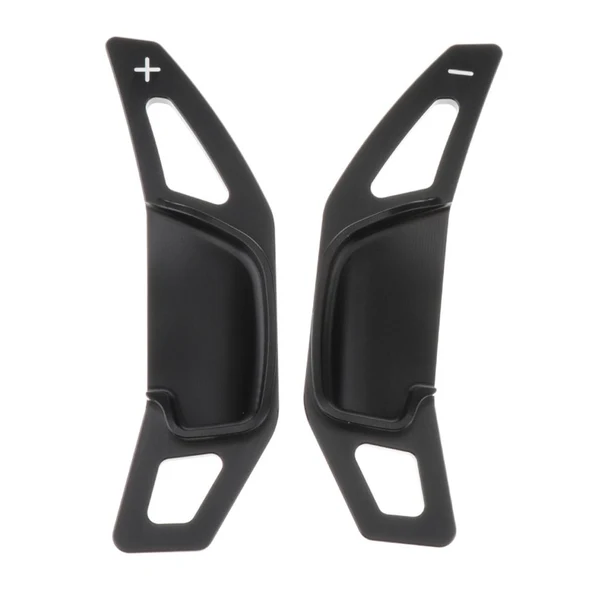 Elegant Max Maxb 2Pc Steering Wheel Shift Paddle Extension For Toyota Camry RAV4 Carola black Soft