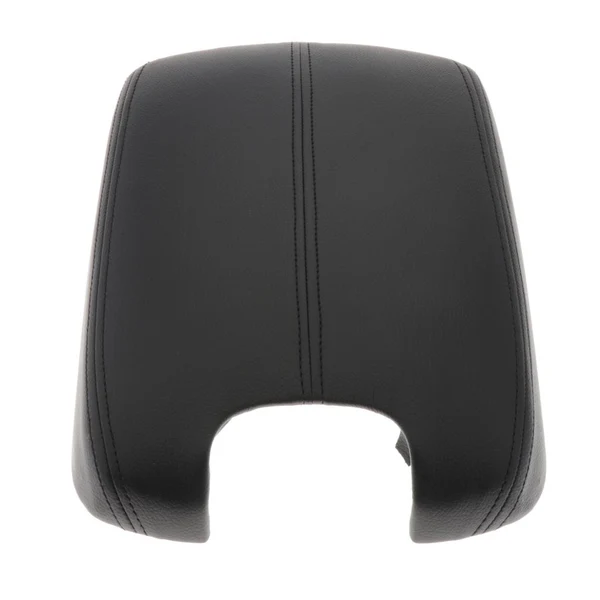 Fine Max Maxb Car Armrest Center Console Lid Cover PU Leather for Honda Accord 08-12 Black Eco-Friendly