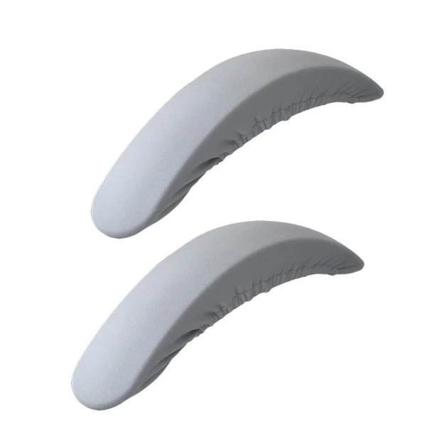 Eco-Friendly Max Maxb Pair of Chair Armrest Covers Elastic Protector Room chair Arm Cover Gray Professional