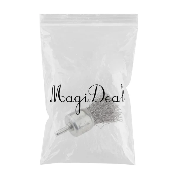 Modern Max Maxb Stainless Steel Pen Shape Crimped Wire Brush 6mm Shank 6 x 30mm 0.3 Natural