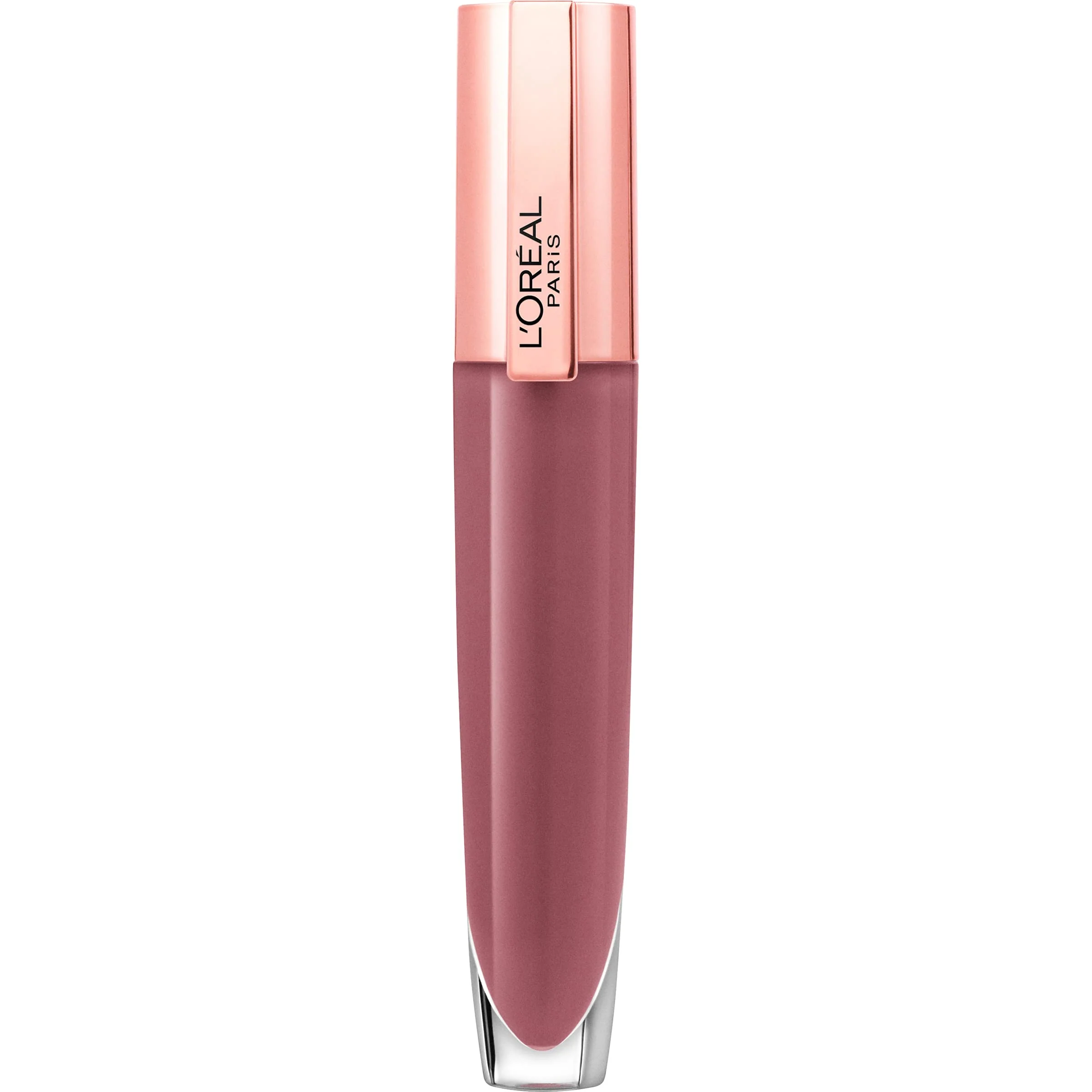 High-End L'O Paris Glow Paradise Hydrating Tinted Lip Balm-in-Gloss with Pomegranate Extract Hyaluronic Acid Ultra-Gentle Non-Sticky Formula Rose Clean