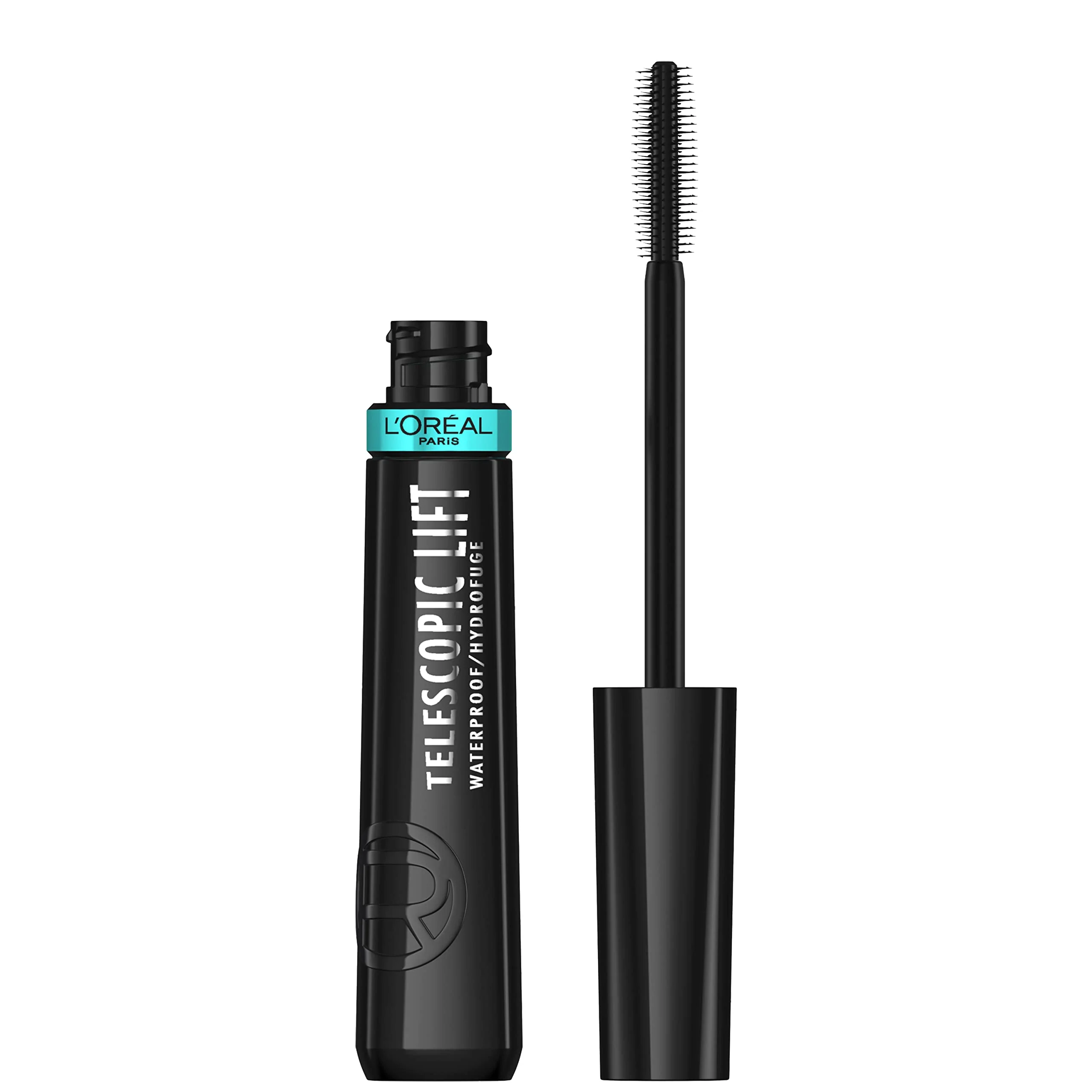 Safe L'O Paris Telescopic Lift Mascara Lengthening and Volumizing Eye Makeup Lash Lift with Up to 36HR Wear Waterproof Black 0.33 Fl Oz Elegant
